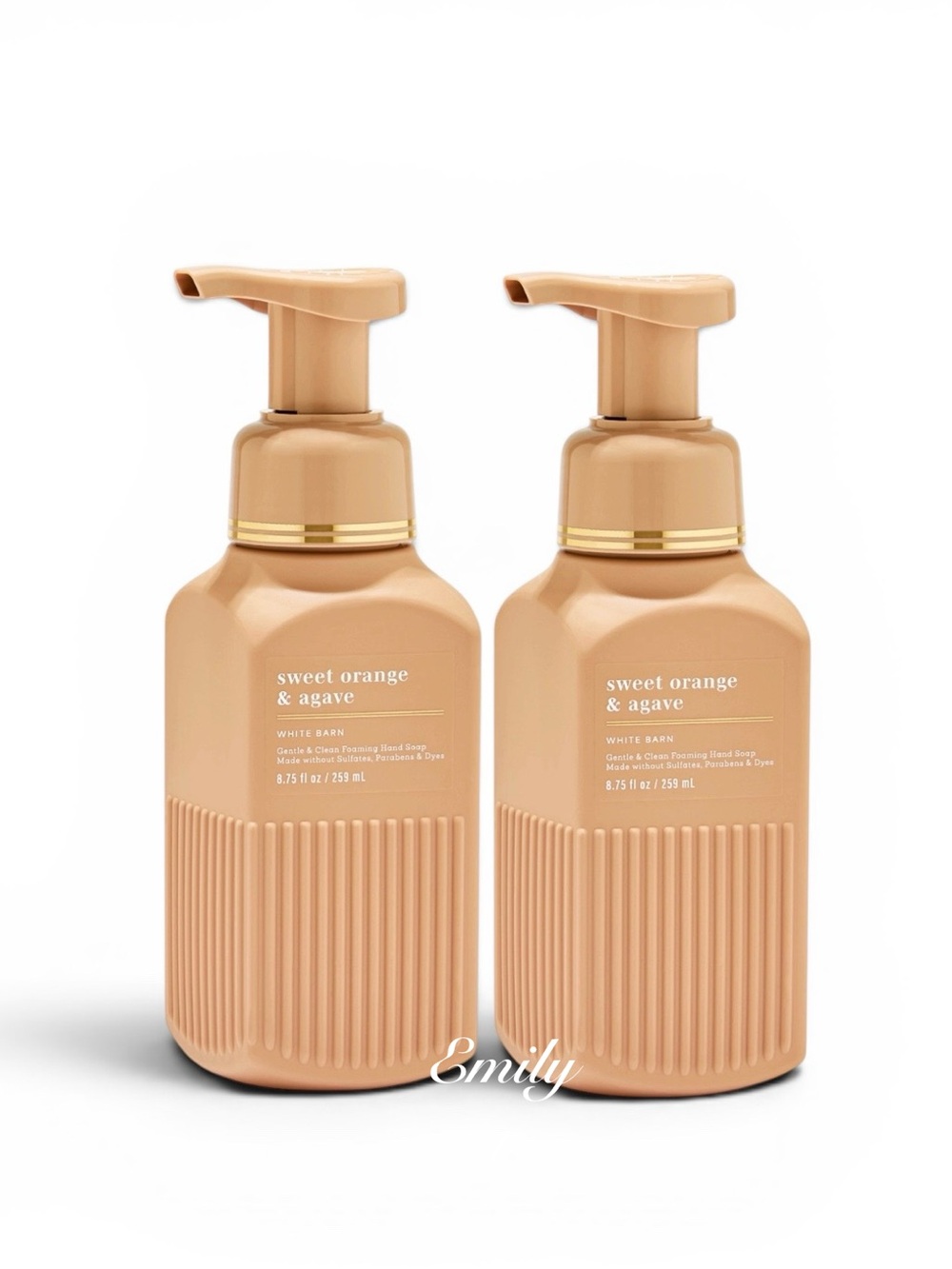 NEW 2X Bath & Body Works
SWEET ORANGE & AGAVE LUXE
Foam Hand Soap Set Bundle